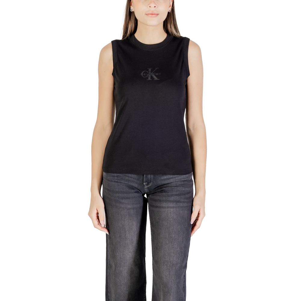 Calvin Klein Jeans Black T-Shirt for Women