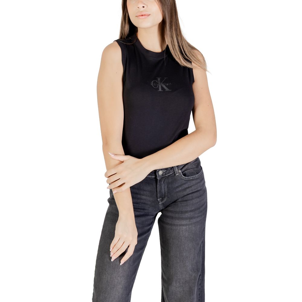 Calvin Klein Jeans Black T-Shirt for Women additional view