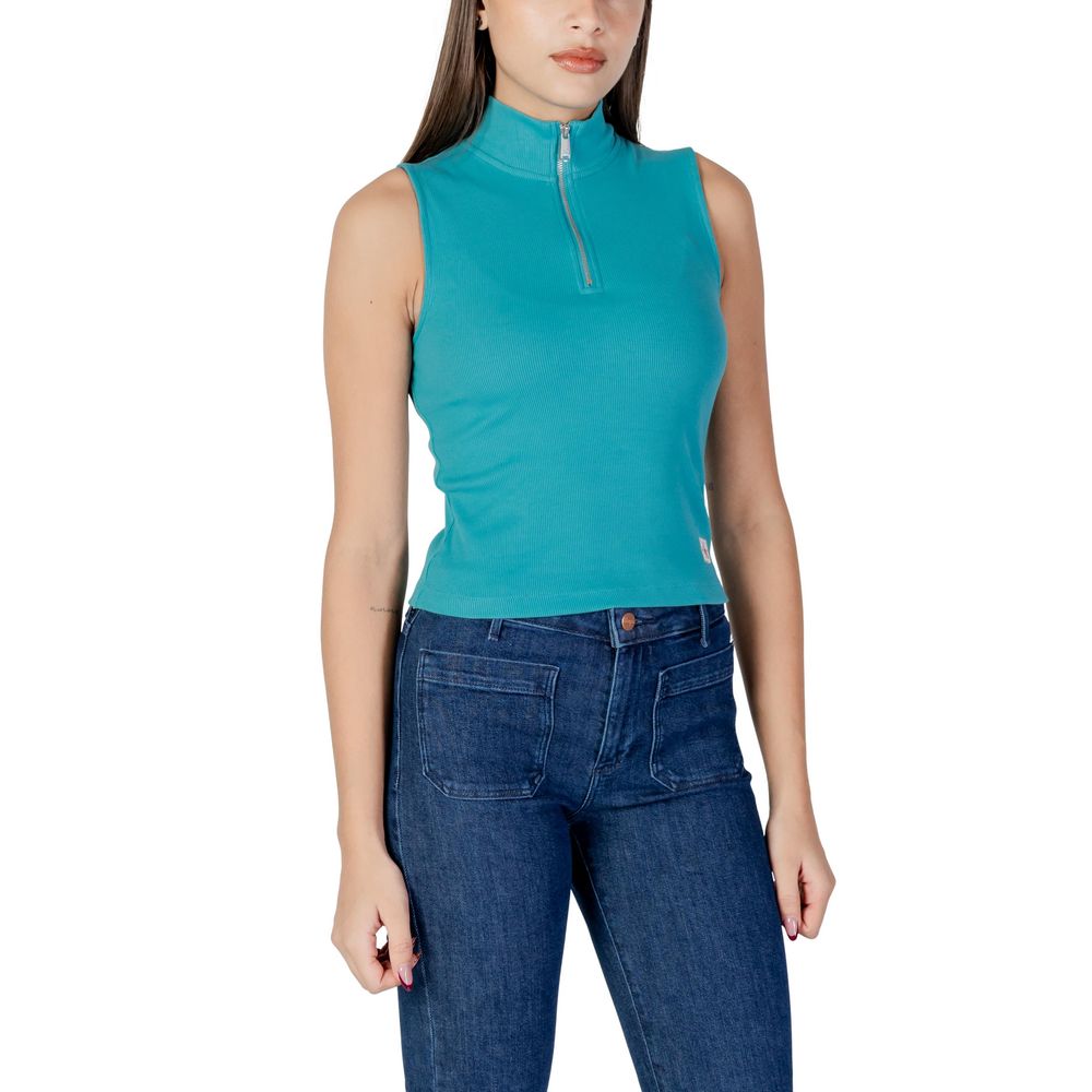 Calvin Klein Jeans Blue Tops for Women side view