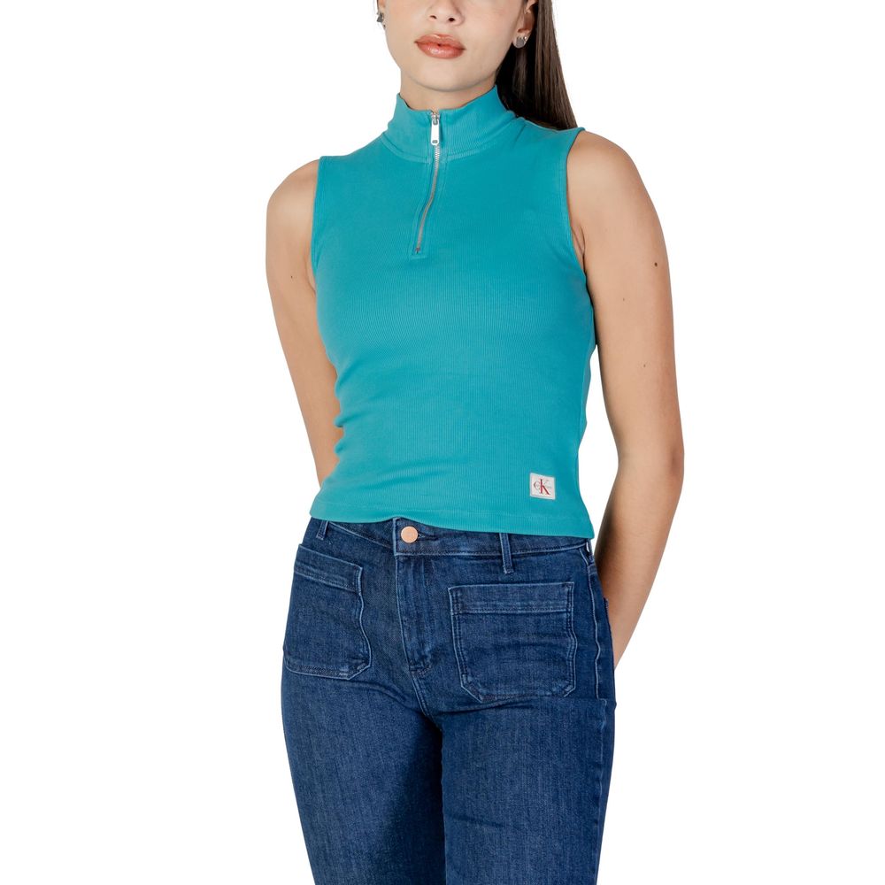 Calvin Klein Jeans Blue Tops for Women additional view