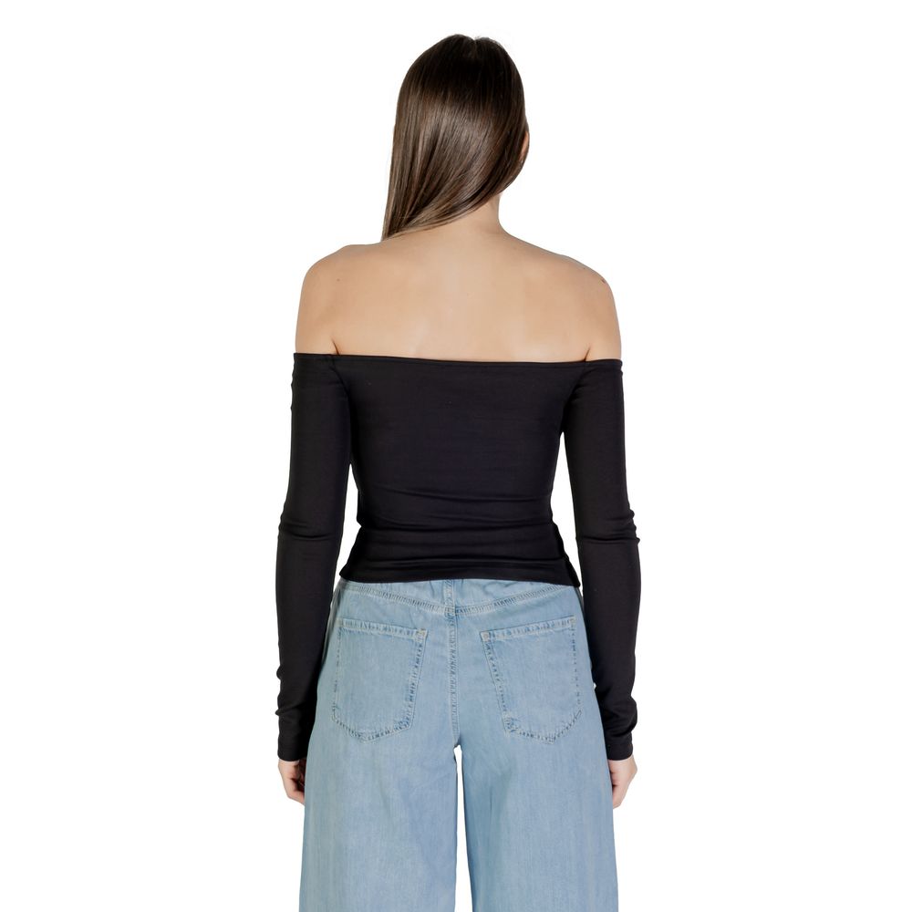 Tommy Hilfiger Jeans Black Long Sleeve T-Shirt for Women alternate view