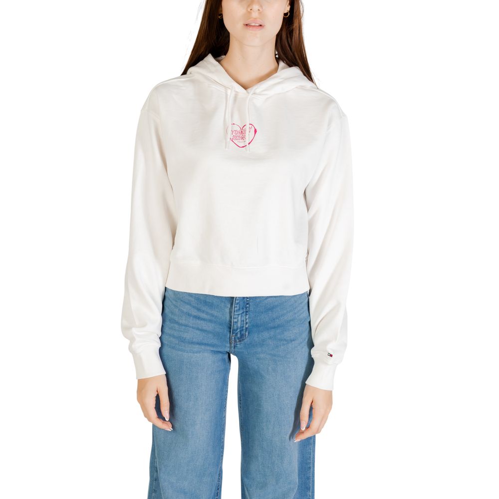 Tommy Hilfiger Jeans White Hoodie for Women
