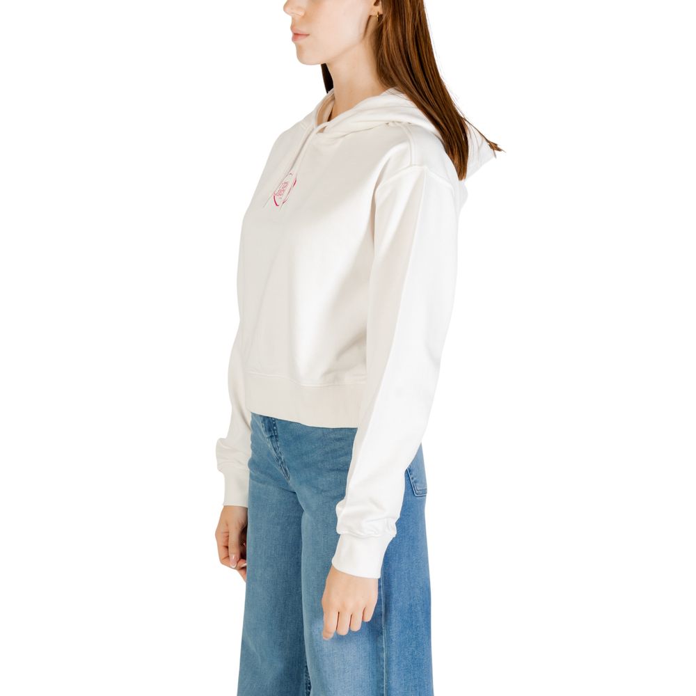 Tommy Hilfiger Jeans White Hoodie for Women detail view