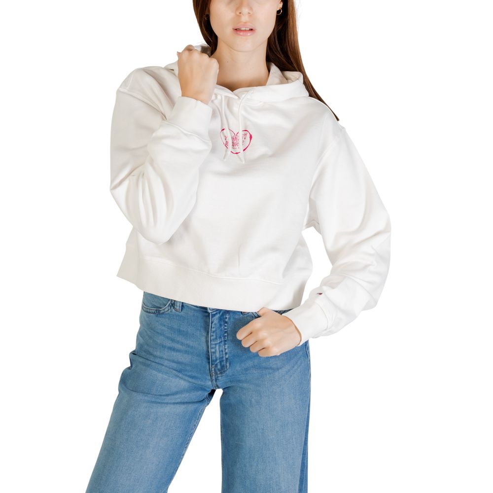 Tommy Hilfiger Jeans White Hoodie for Women additional view