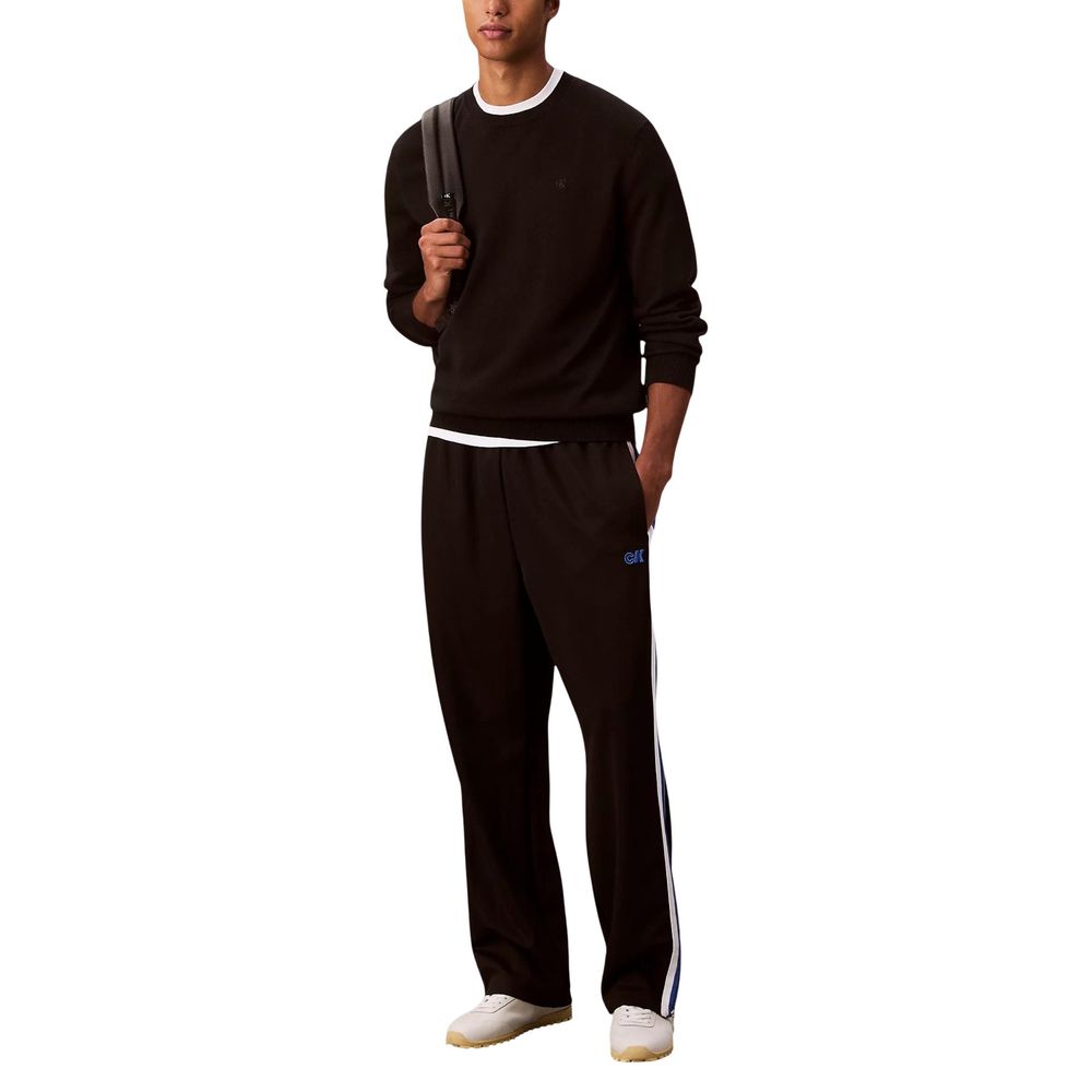 Calvin Klein Jeans Black Joggers for Men detail view