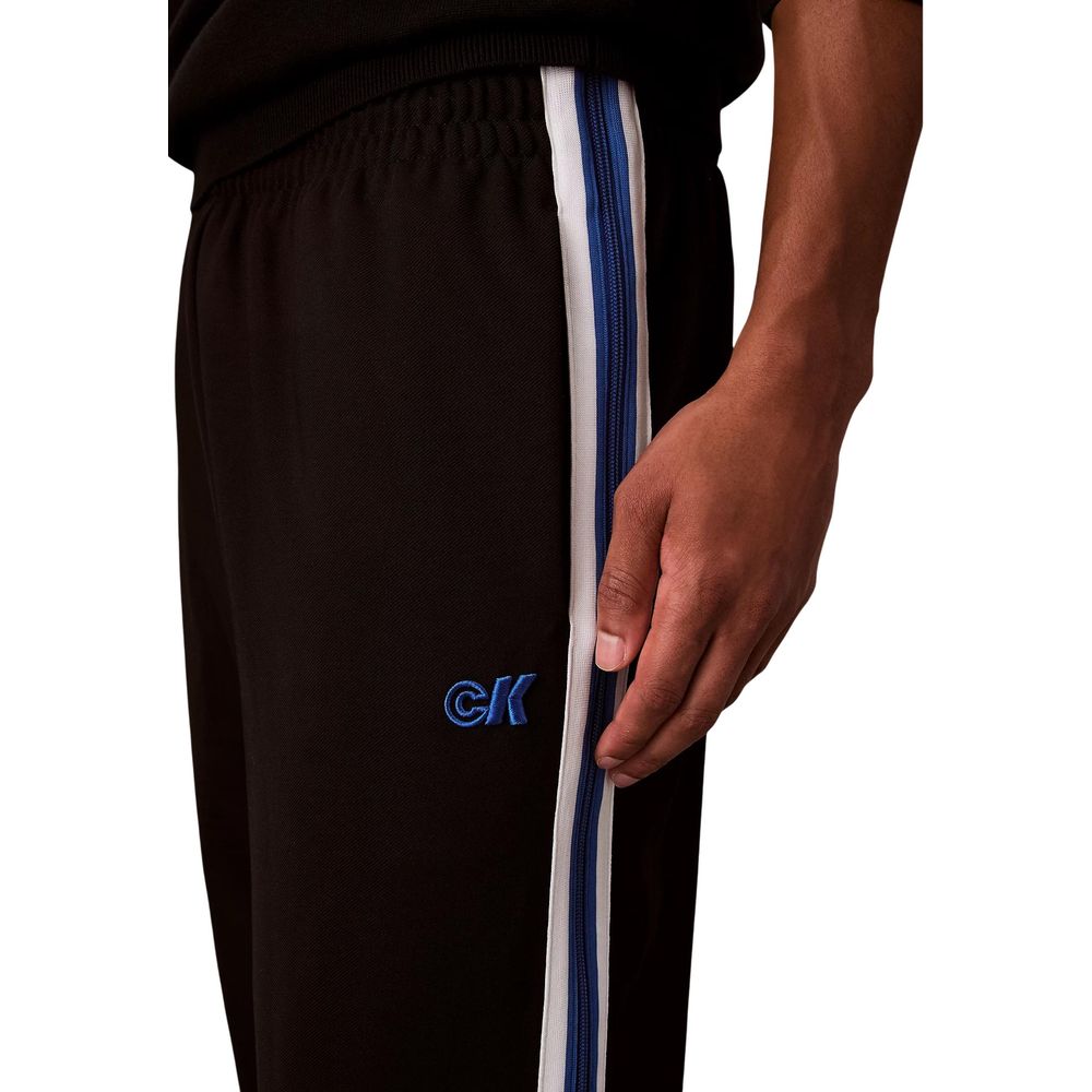 Calvin Klein Jeans Black Joggers for Men side view