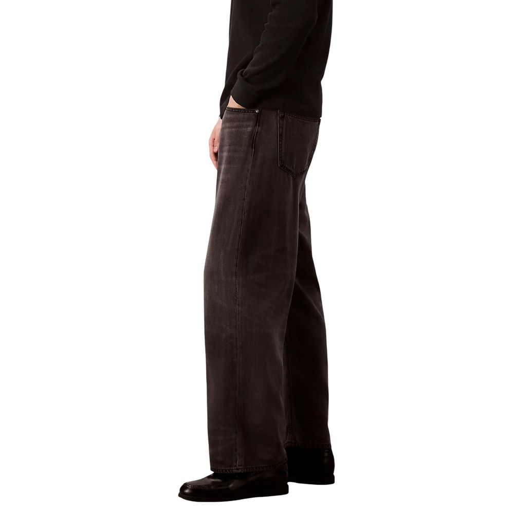 Calvin Klein Jeans Black Relaxed Fit Jeans for Men alternate view