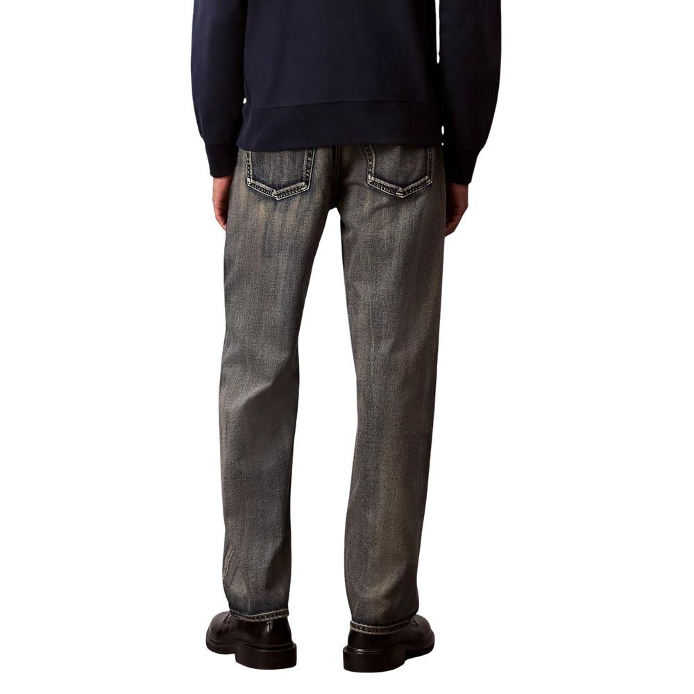 Calvin Klein Jeans Beige Relaxed Fit Jeans for Men detail view