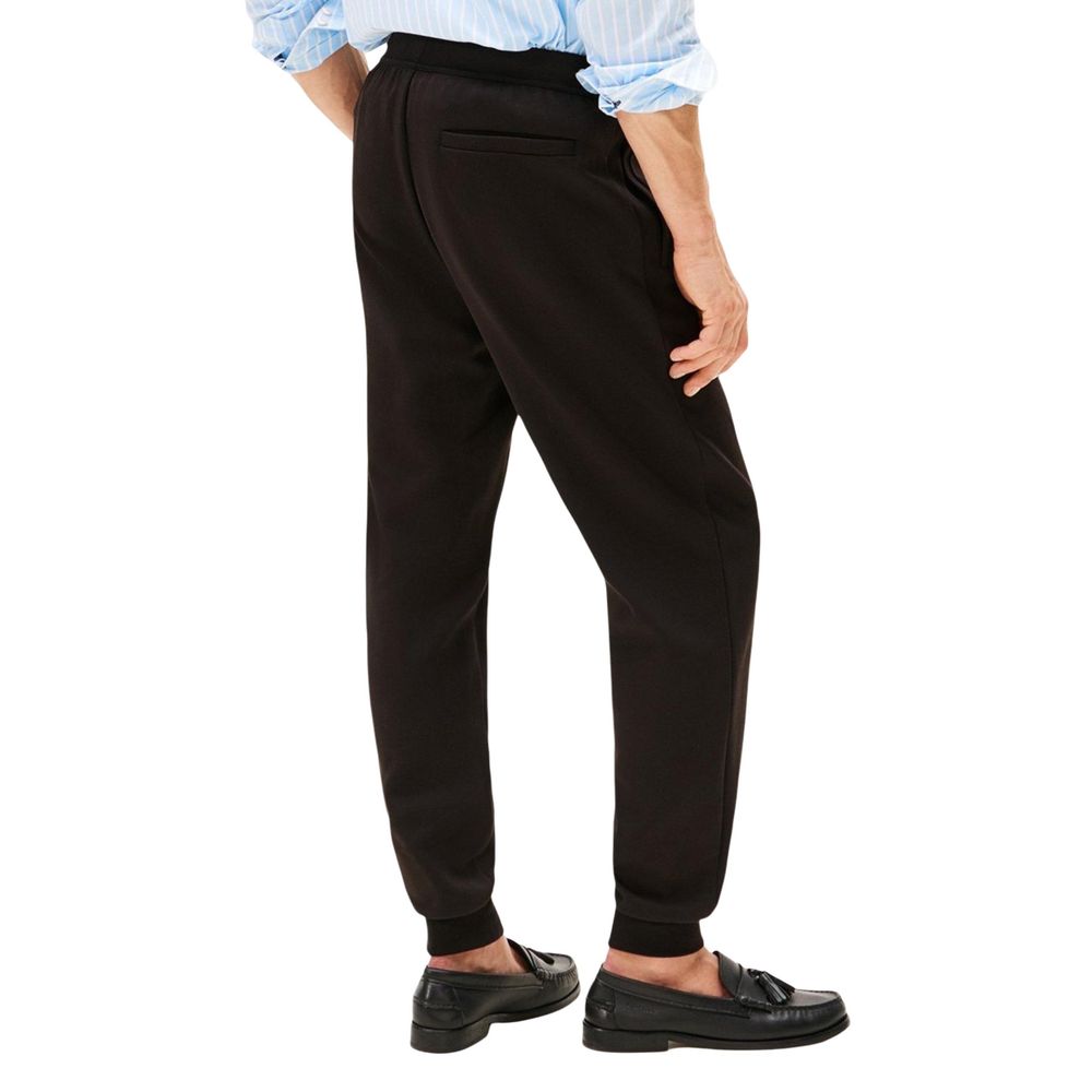 Tommy Hilfiger Black Joggers for Men detail view