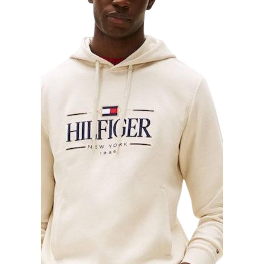 Tommy Hilfiger Beige Hoodie for Men side view