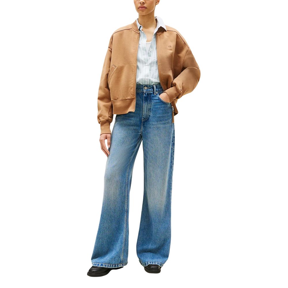Jean bootcut Tommy Hilfiger en lyocell bleu