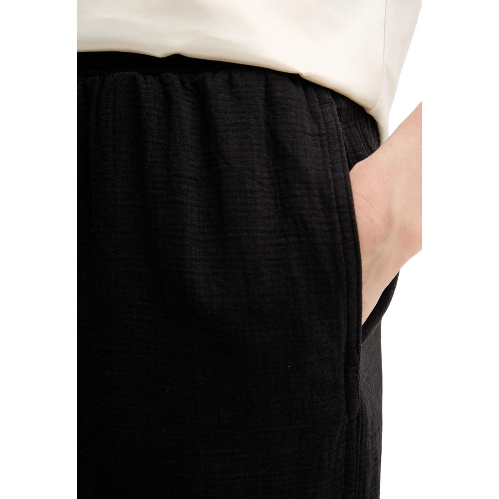 Calvin Klein Jeans Black Joggers for Women side view