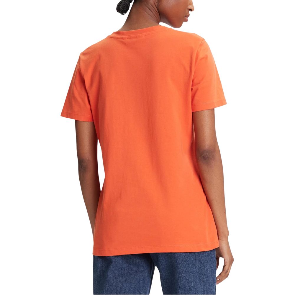 Tommy Hilfiger Orange T-Shirt for Women alternate view