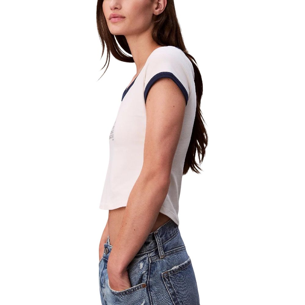 Débardeurs Calvin Klein Jeans en coton blanc