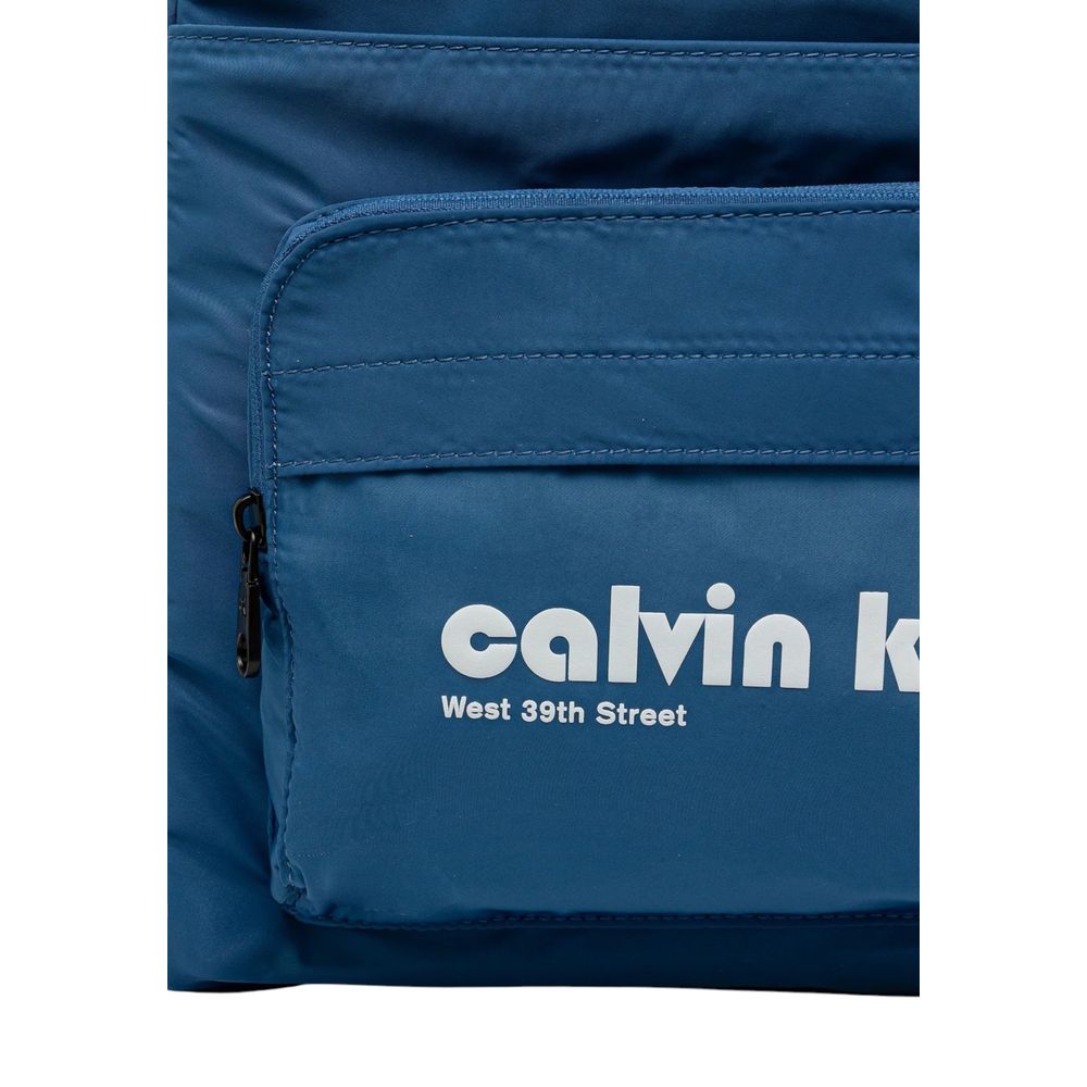 Calvin Klein Blue Backpack for Men side view