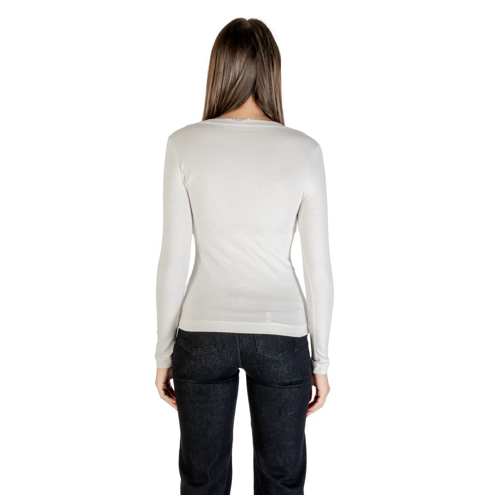 Guess White Long Sleeve T-Shirt for Women alternate view