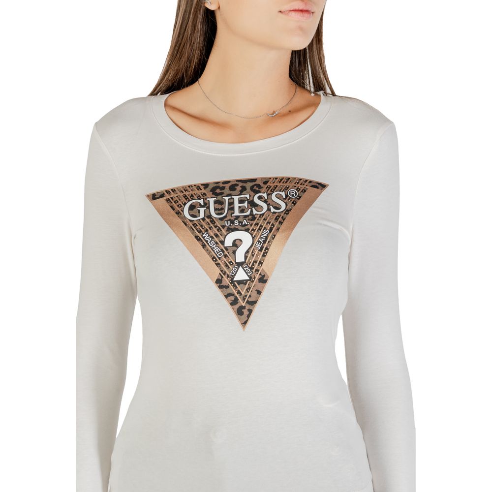 Guess White Long Sleeve T-Shirt for Women additional view