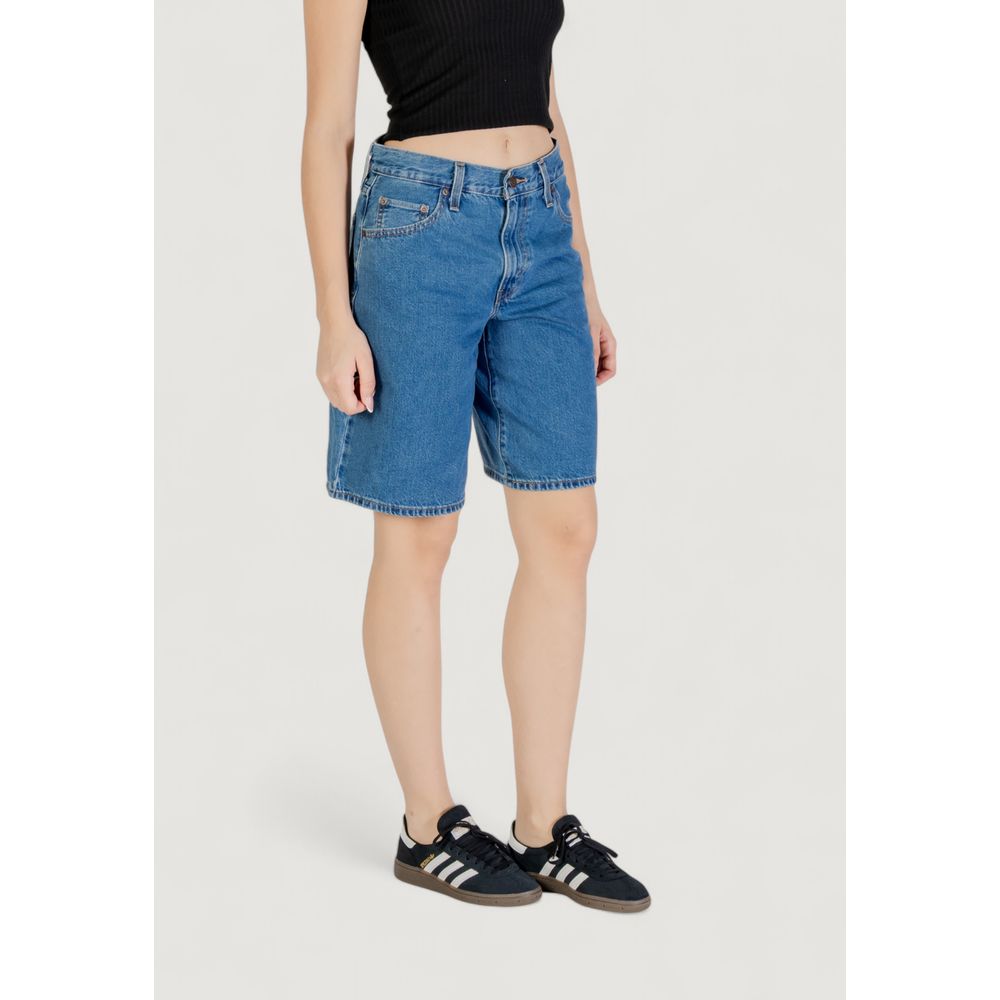 Levi's Blue Shorts for Women detail view