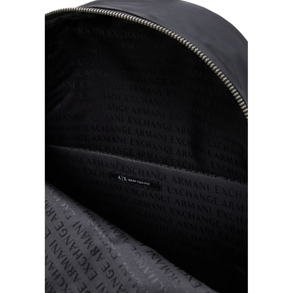 Armani Exchange Black Backpack for Men additional view