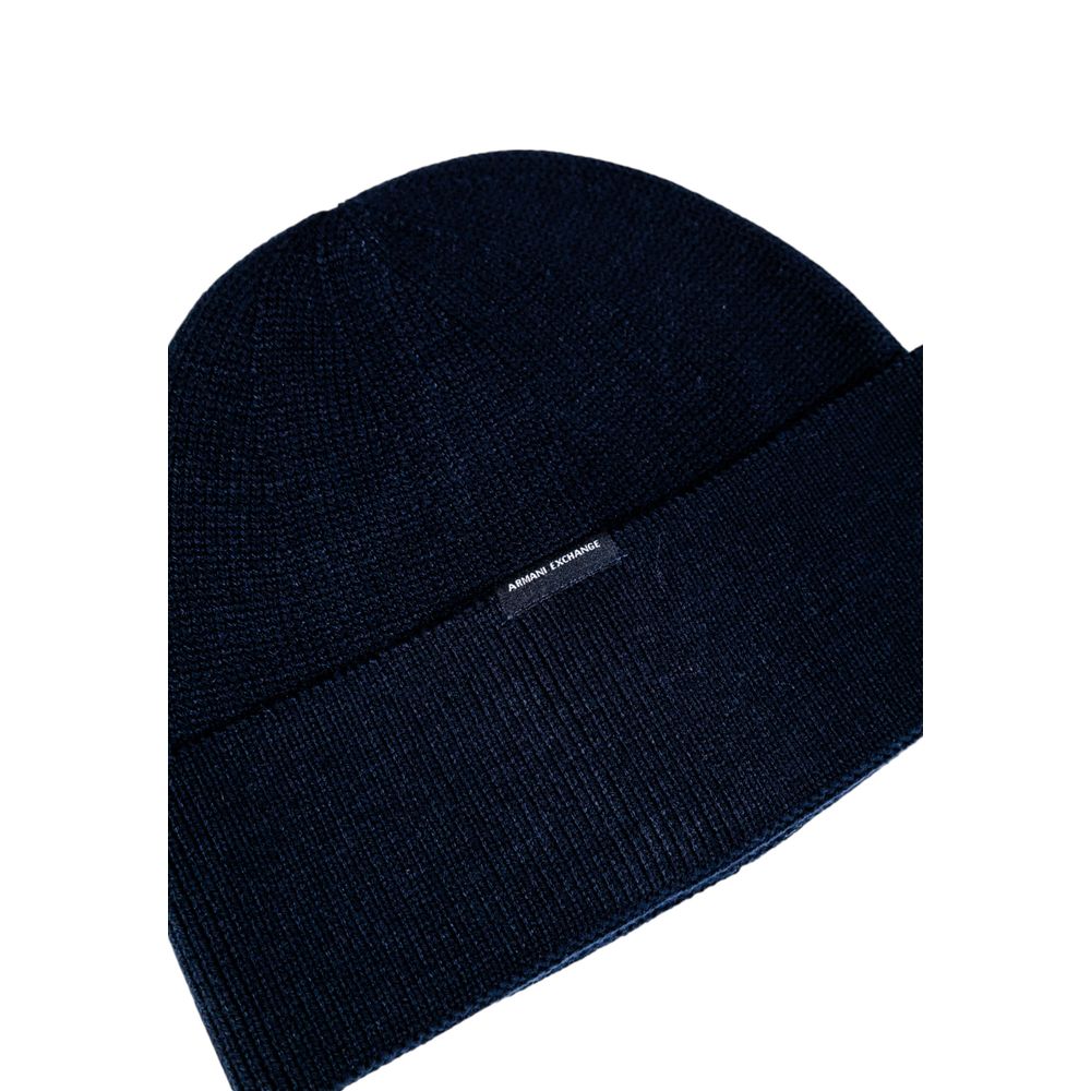 Armani Exchange Blue Baseball Cap for Men detail view