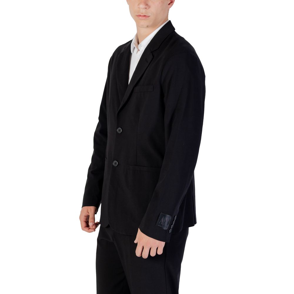 Armani Exchange Black Blazer for Men detail view