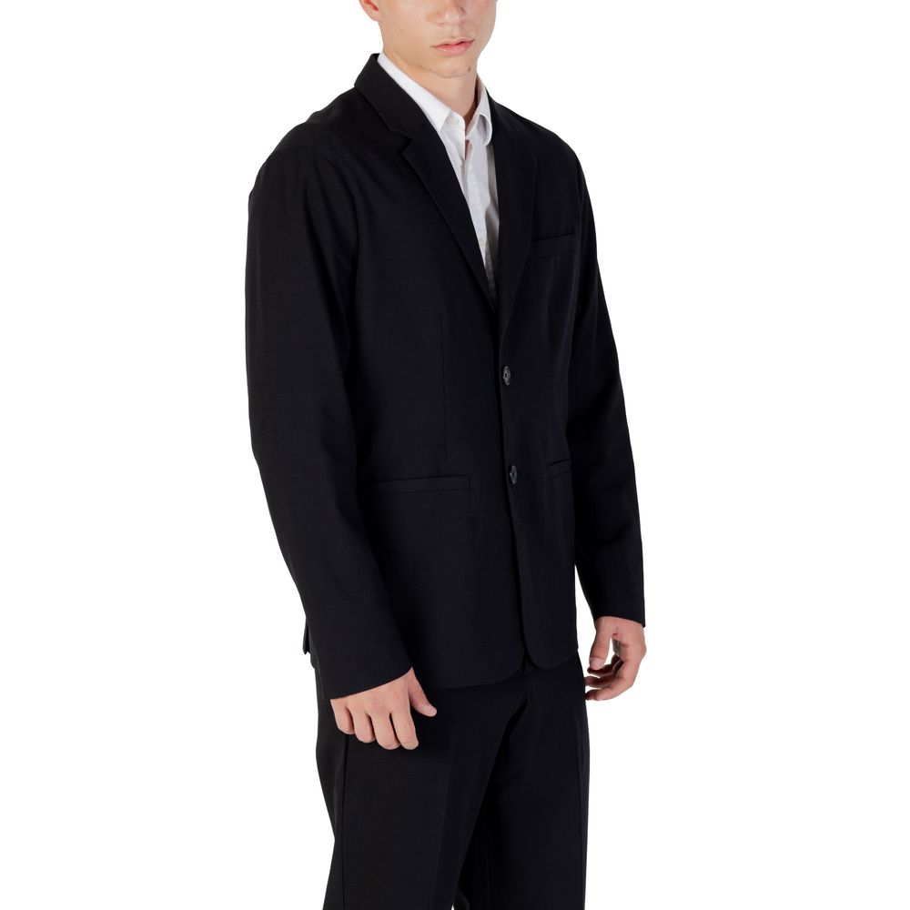 Armani Exchange Black Blazer for Men side view