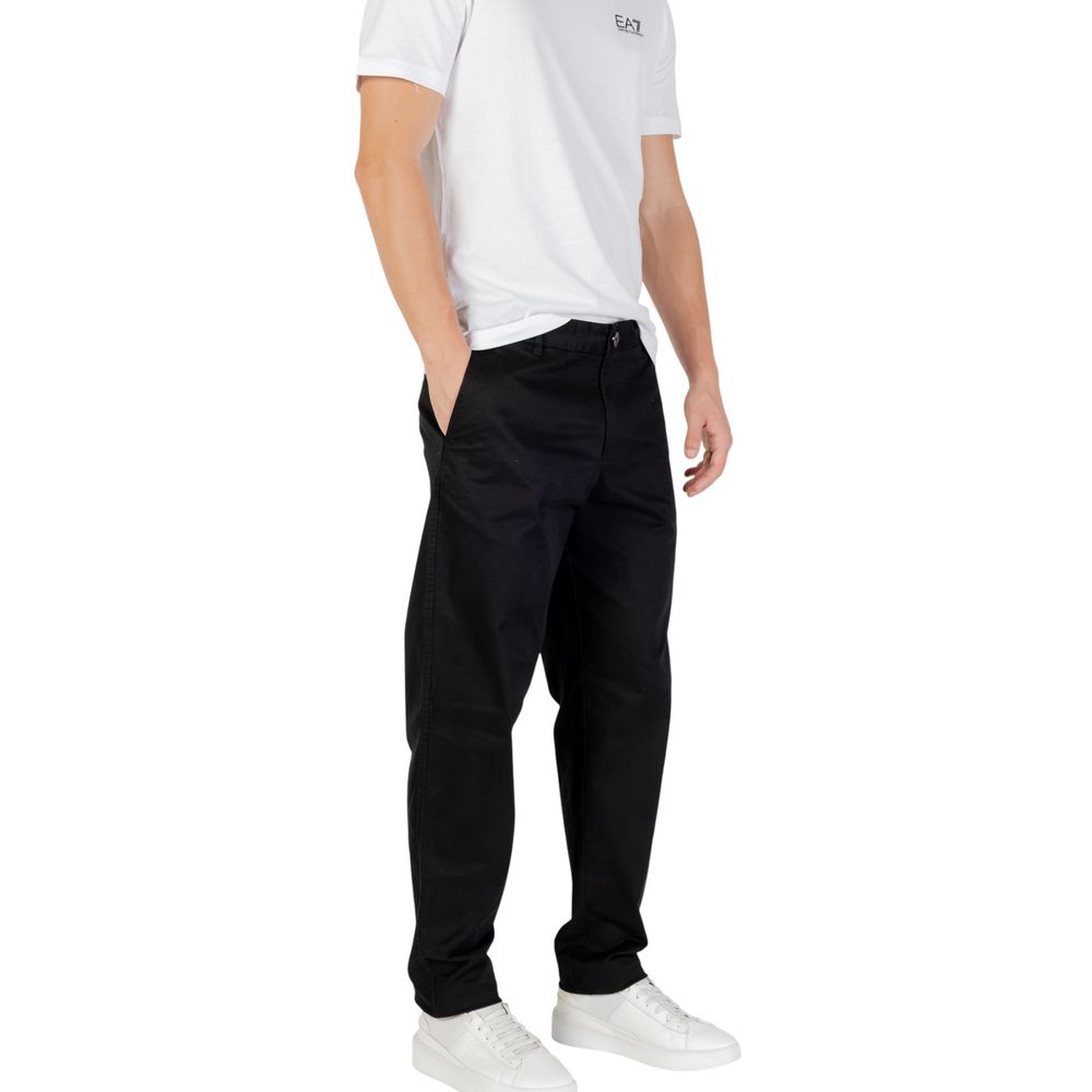 Armani Exchange Black Skinny Pants for Men side view