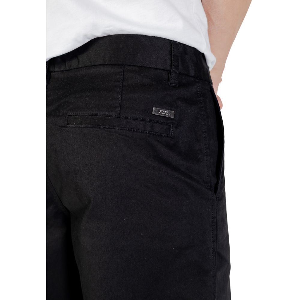 Armani Exchange Black Skinny Pants for Men additional view