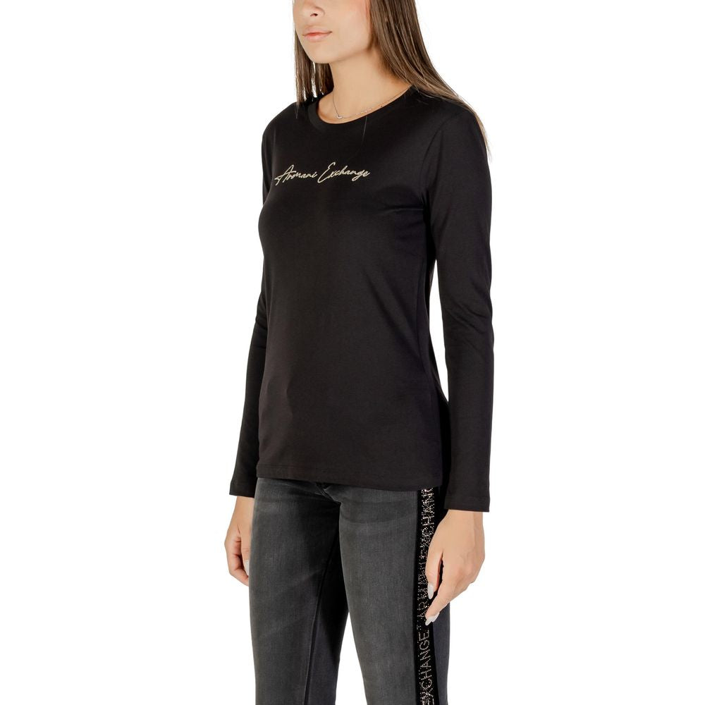 Armani Exchange Multicolor Long Sleeve T-Shirt for Women alternate view