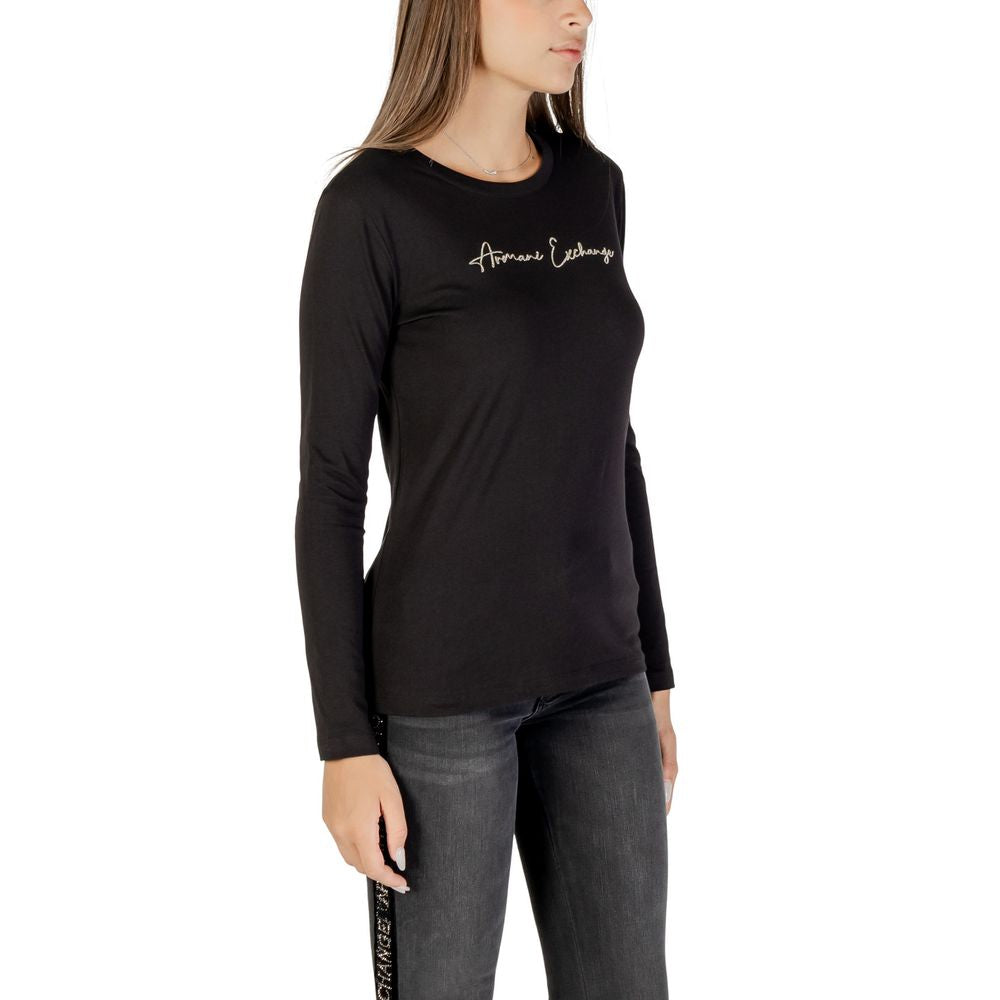 Armani Exchange Multicolor Long Sleeve T-Shirt for Women detail view