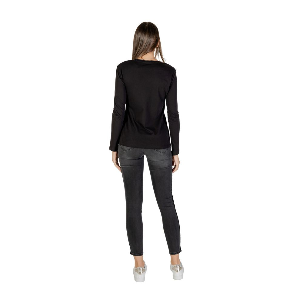 Armani Exchange Multicolor Long Sleeve T-Shirt for Women side view