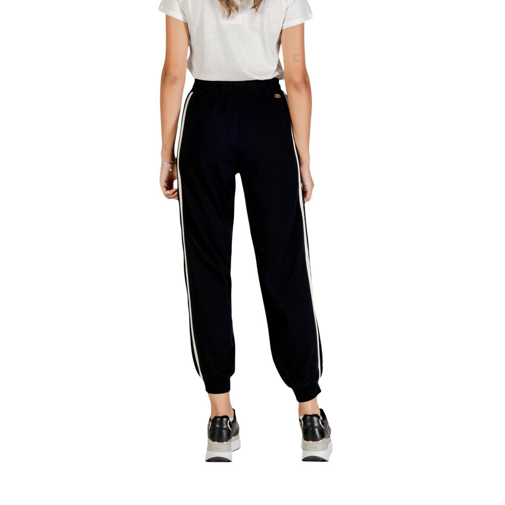 Liu Jo Black Joggers for Women side view