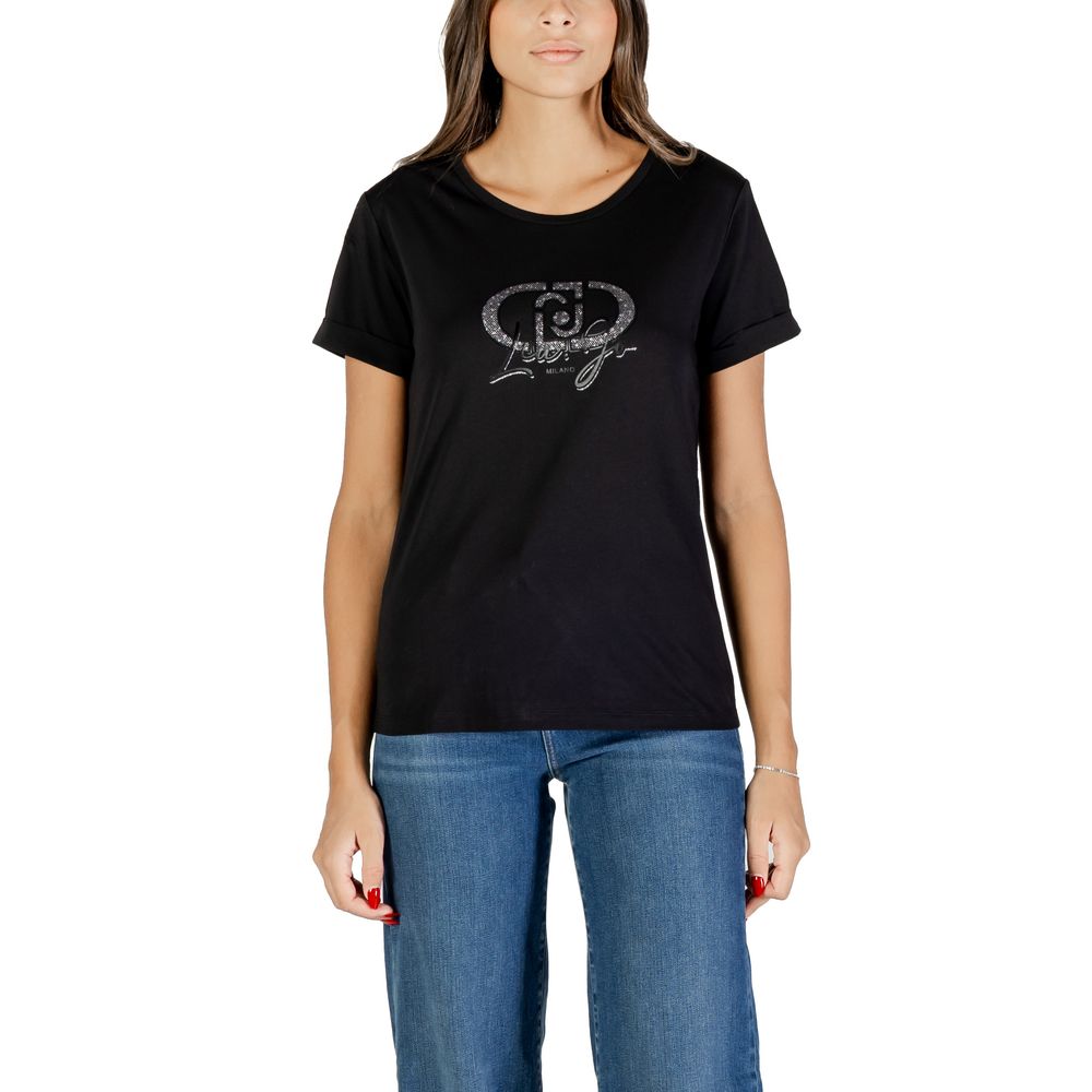Liu Jo Black T-Shirt for Women