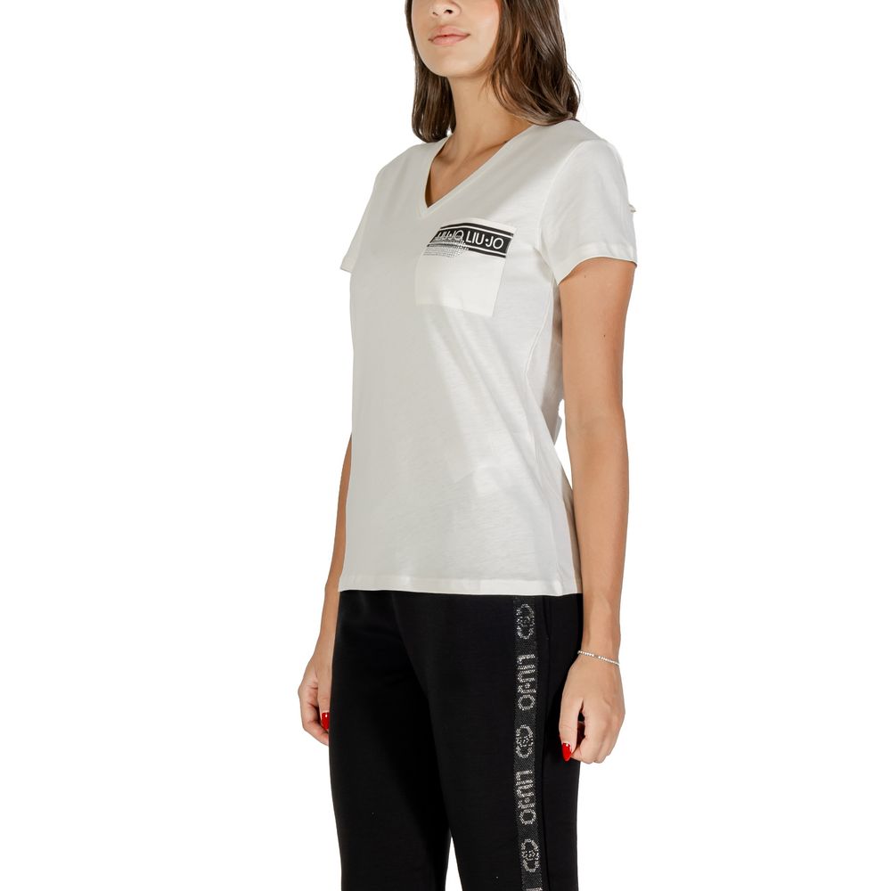 Liu Jo White T-Shirt for Women detail view