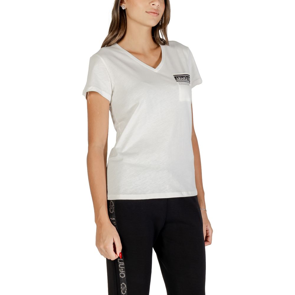 Liu Jo White T-Shirt for Women side view