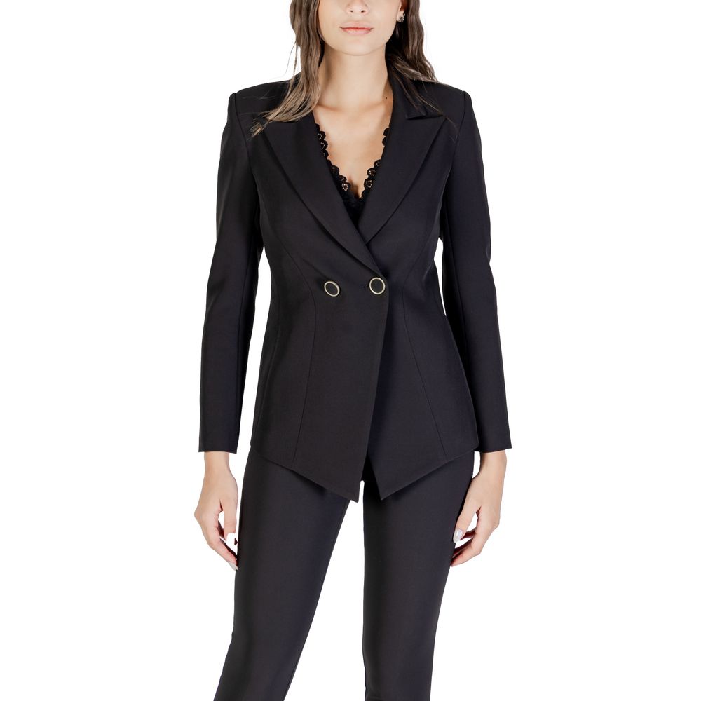Blazer Rinascimento en polyester noir