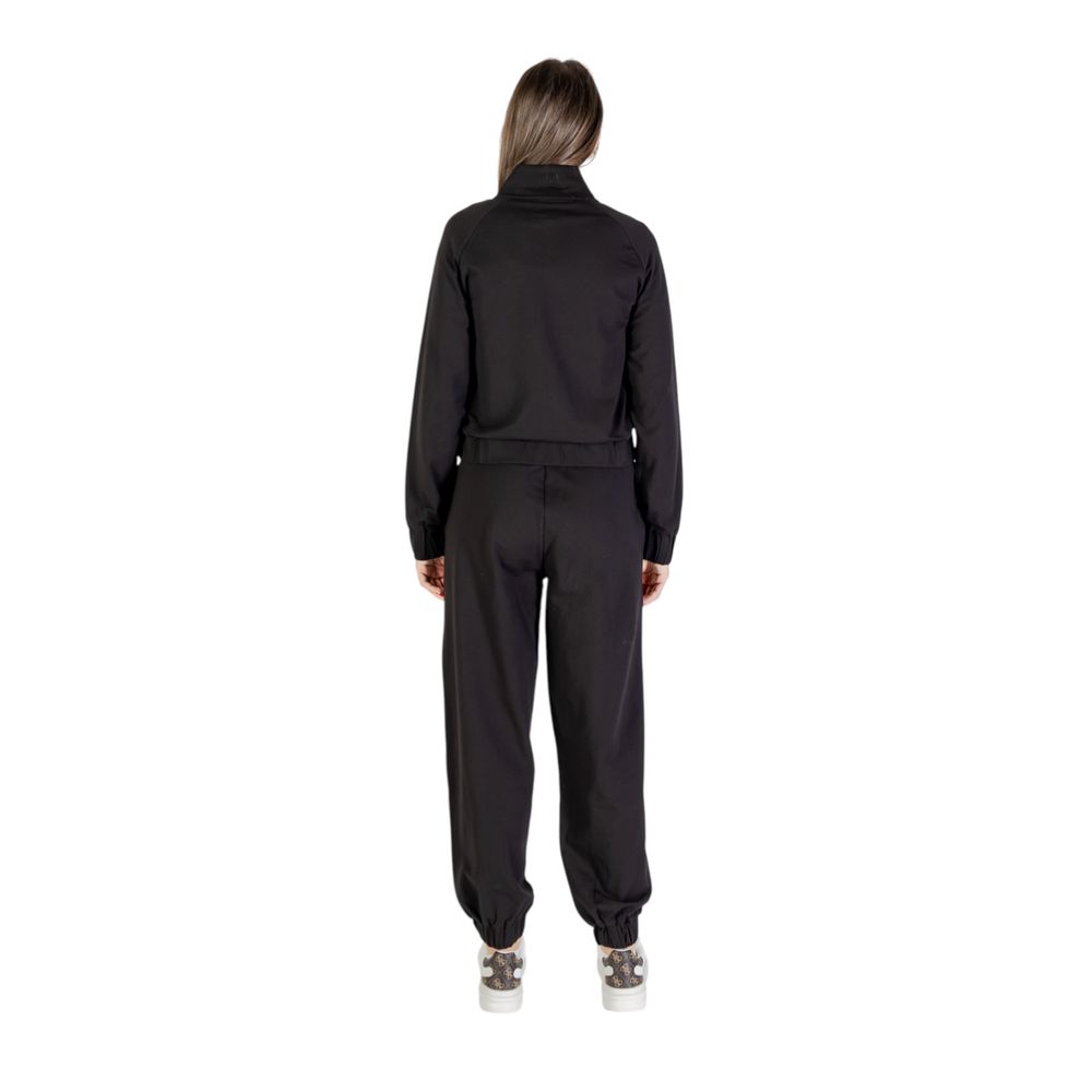 Survêtement EA7 Emporio Armani en coton noir