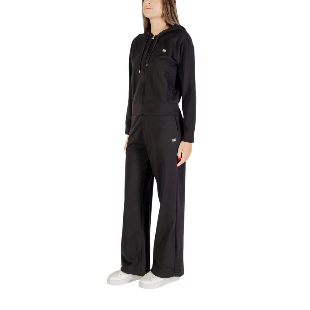 Survêtement EA7 Emporio Armani en coton noir