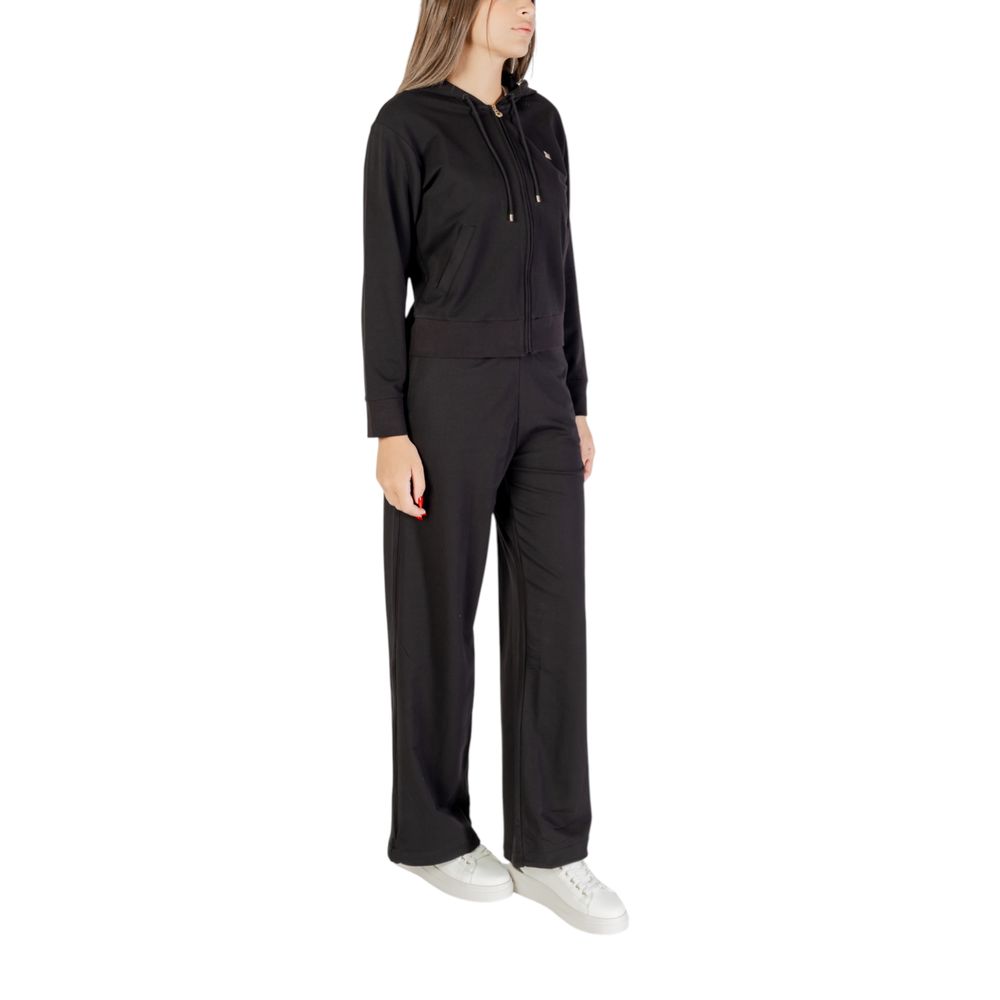 Survêtement EA7 Emporio Armani en coton noir