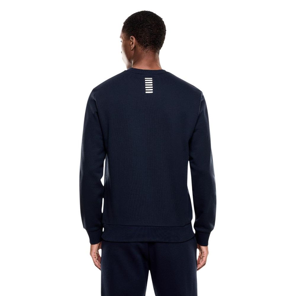 EA7 Emporio Armani Blue Sweatshirt for Men alternate view