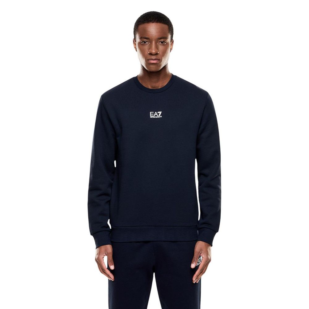 EA7 Emporio Armani Blue Sweatshirt for Men additional view