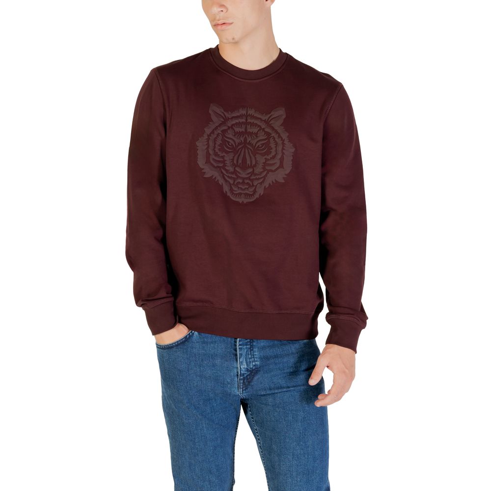 Antony Morato Sweat-shirt Bordeaux en Coton