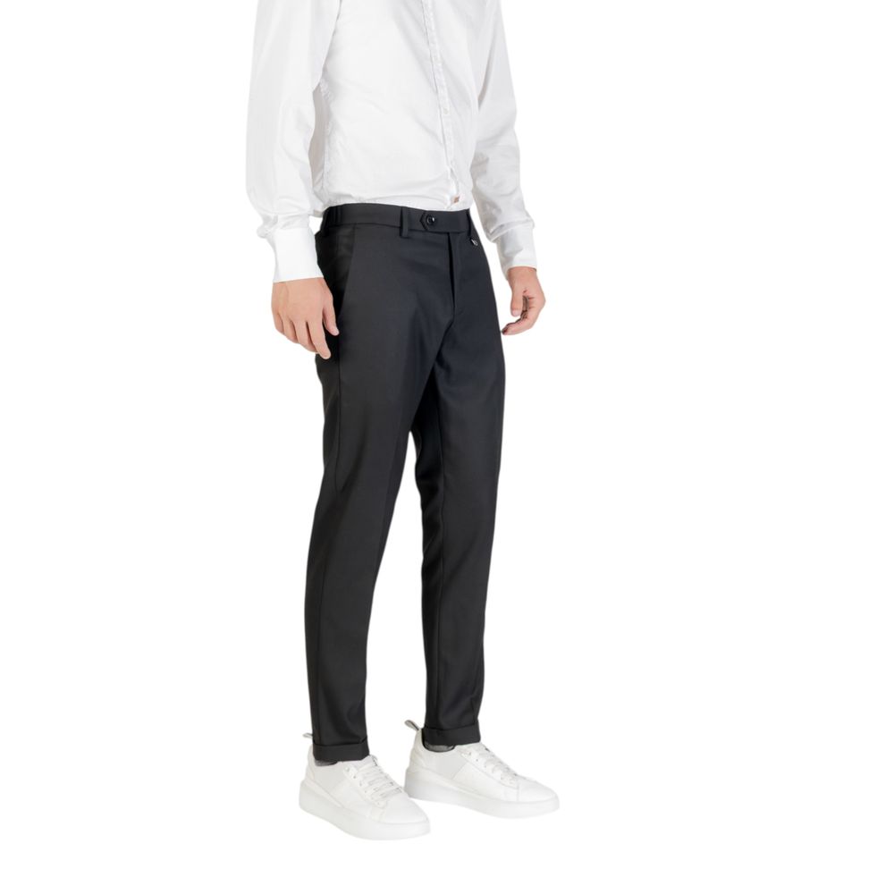Antony Morato Black Skinny Pants for Men detail view