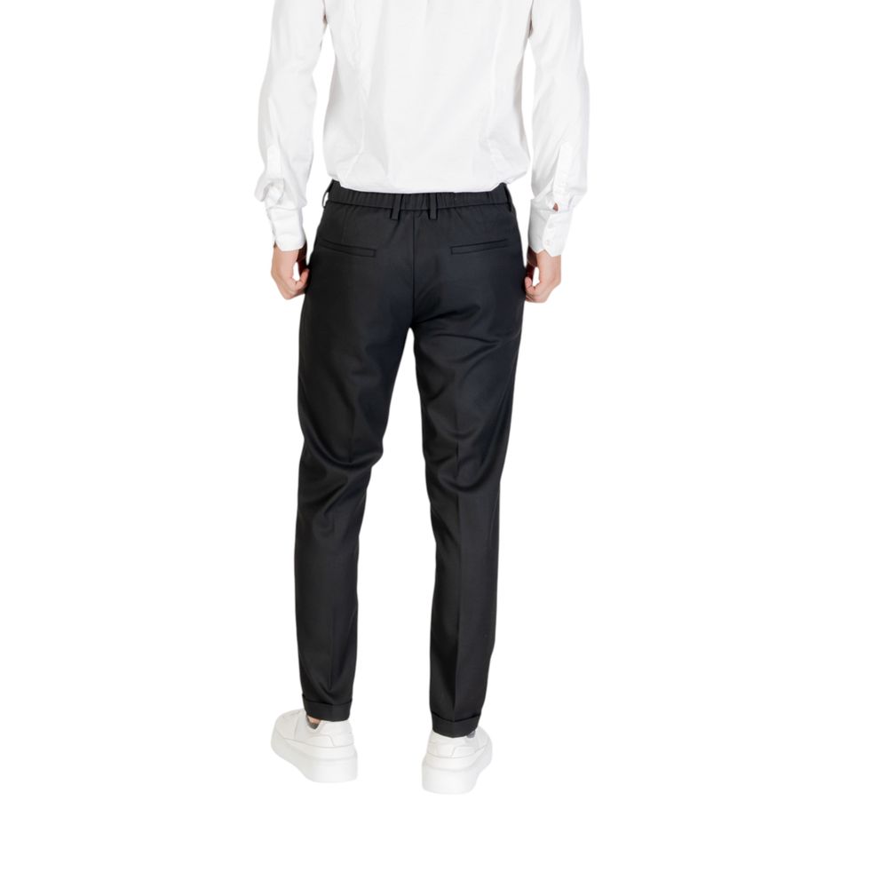 Antony Morato Black Skinny Pants for Men side view