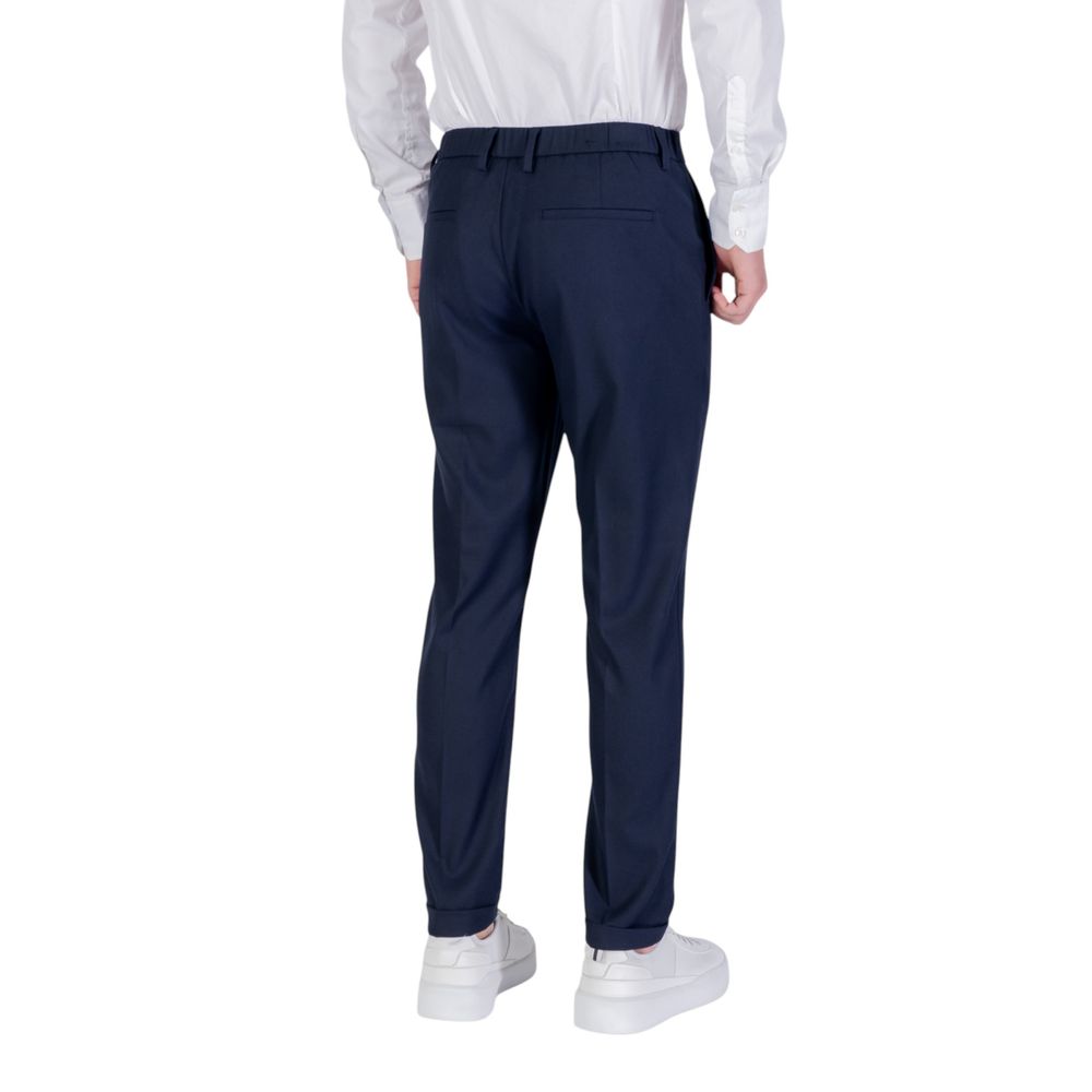 Antony Morato Blue Skinny Pants for Men side view