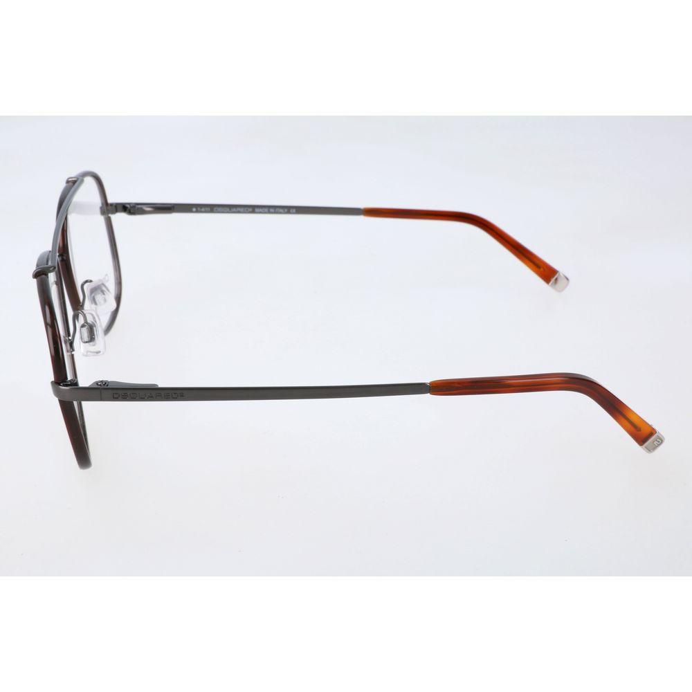 Dsquared² Brown Glasses Frames for Men detail view