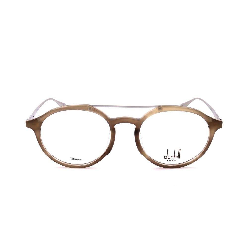 Lunettes (monture) en résine beige Dunhill
