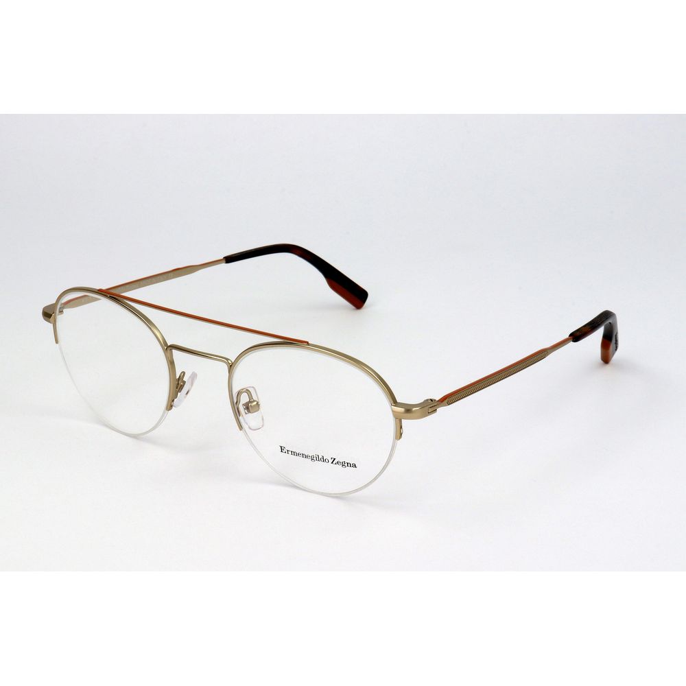 Ermenegildo Zegna Gold Glasses Frames for Men alternate view