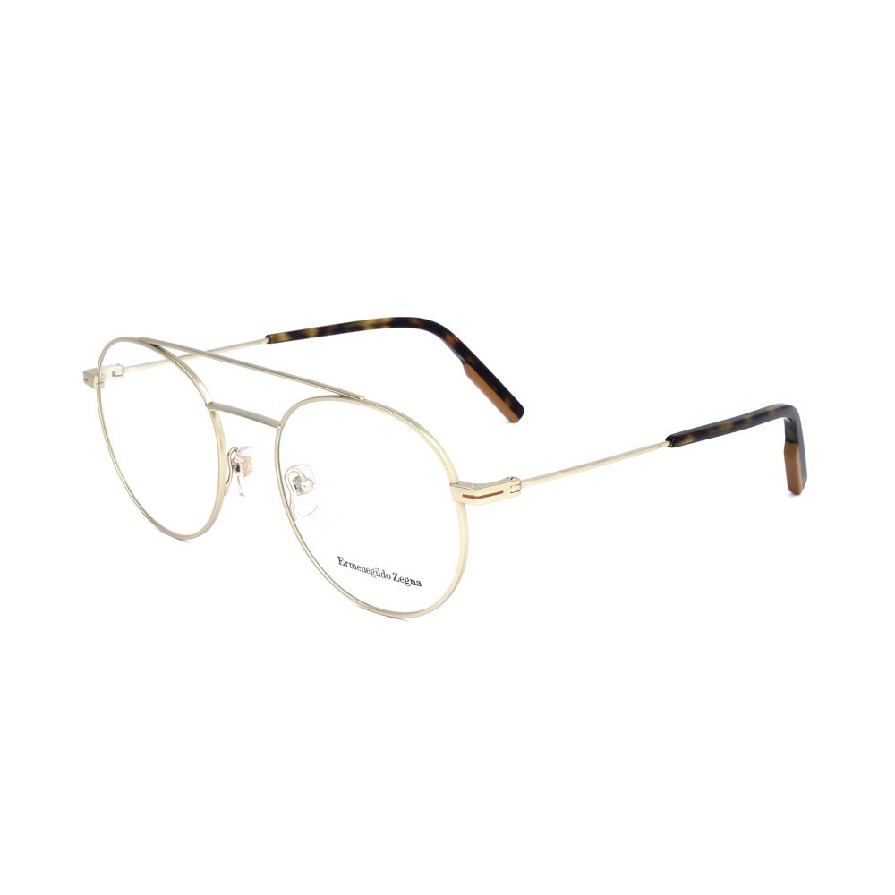 Ermenegildo Zegna Gold Glasses Frames for Men alternate view