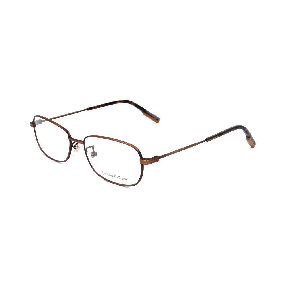 Ermenegildo Zegna Brown Glasses Frames for Men alternate view